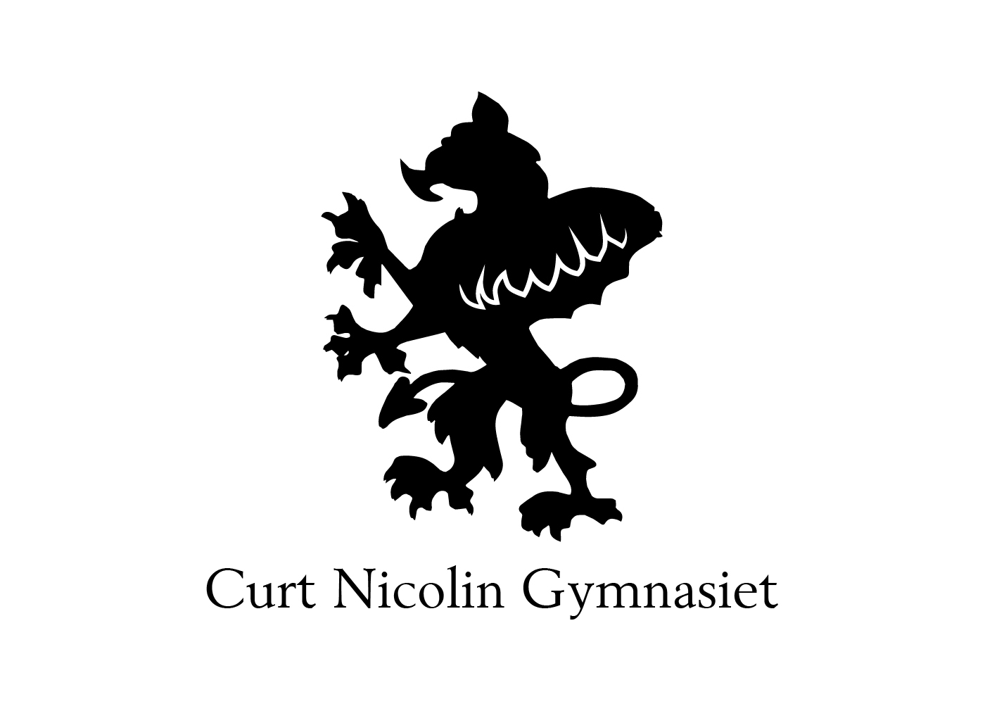 Logotyp för Curt Nicolin Gymnasiet